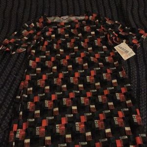 LulaRoe patterned Julia dress